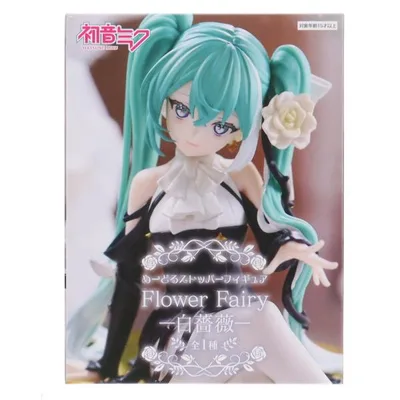 "Used Instant Delivery" {FIG} Hatsune Miku Character Vocal Series 01 Noodle Stopper Figure Flower Fairy-White Rose- Figure Prize Flew (20260109)