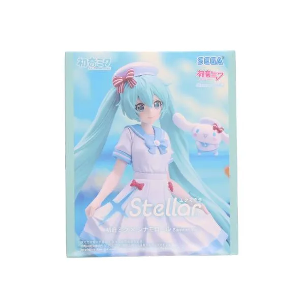 『中古即納』{FIG} 初音ミク×シナモロール 初音ミクシリーズ Xstellar-初音ミク×シナモロール-Summer Ver. フィギュア プライズ(1124655) セガ(20260724)