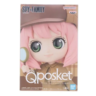 『中古即納』{FIG} アーニャ・フォージャー A(髪ペールピンク) SPY×FAMILY Q posket〜しらべもの〜 フィギュア プライズ バンプレスト(20231031)