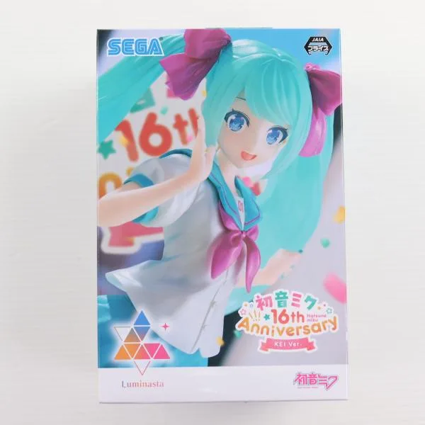 『中古即納』{FIG} Luminasta 初音ミク 16th Anniversary KEI Ver. 初音ミクシリーズ フィギュア プライズ(1103252) セガ(20230831)