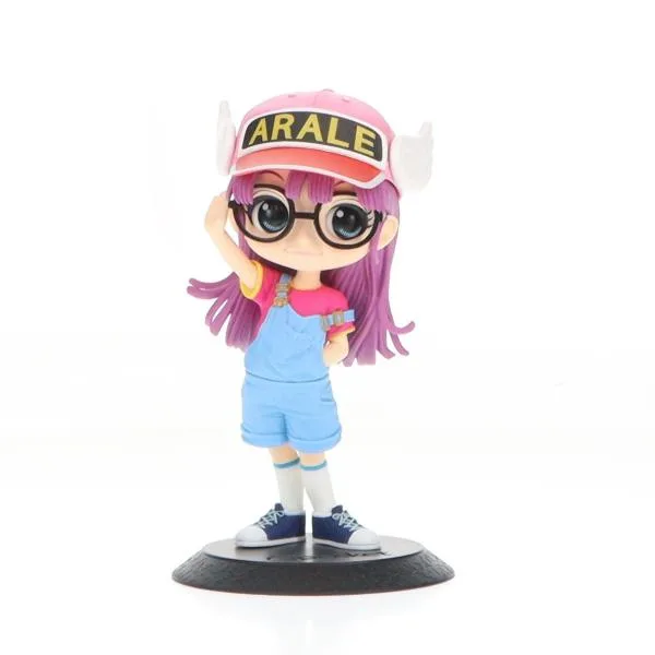 『中古即納』{FIG} 則巻アラレ A(紫) Q posket Dr.スランプ アラレちゃん フィギュア プライズ(39522) バンプレスト(20190710)