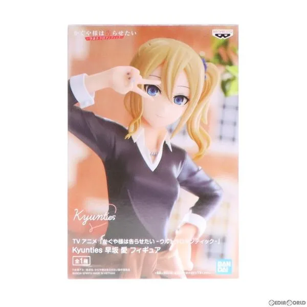 『中古即納』{FIG} 早坂愛(はやさか あい) かぐや様は告らせたい-ウルトラロマンティック- Kyunties フィギュア プライズ(2617914) バンプレスト(20220930)