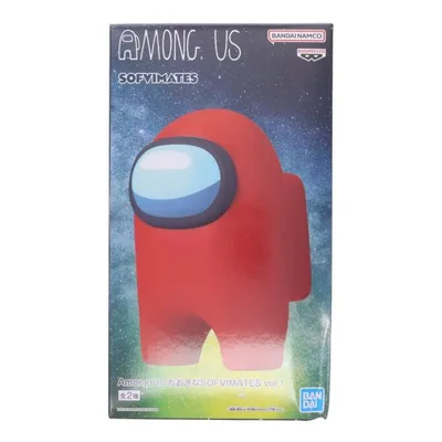 『中古即納』{FIG} レッド Among Us(アモング アス) おおきなSOFVIMATES vol.1 ソフビフィギュア プライズ(2795039) バンプレスト(20260416)