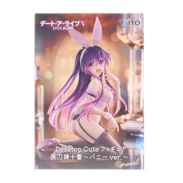 『中古即納』{FIG} 夜刀神十香 デート・ア・ライブV Desktop Cute フィギュア 夜刀神十香〜バニーver.〜Renewal プライズ タイトー(20260215)