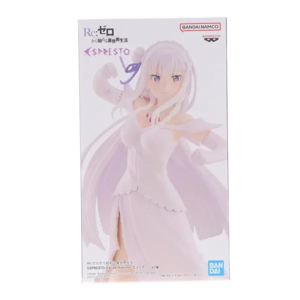 『中古即納』{FIG} エミリア Re:ゼロから始める異世界生活 ESPRESTO-Excite Motions- フィギュア プライズ(2822931) バンプレスト(20260827)