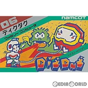 『中古即納』{表紙説明書なし}{FC} ディグダグ(DigDug) ナムコ (19850604)