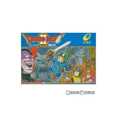 『中古即納』{表紙説明書なし}{FC} ドラゴンクエストII(Dragon Quest 2 / DQ2) 悪霊の神々 エニックス (19870126)