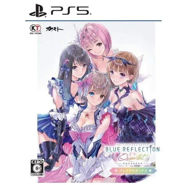 『中古即納』{PS5} BLUE REFLECTION Quartet: 少女たちのキセキ プレミアムボックス(限定版) コーエーテクモゲームス(20260730)
