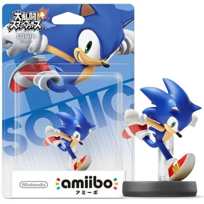 『中古即納』{ACC}{WiiU} amiibo(アミーボ) ソニック (大乱闘スマッシュブラザーズシリーズ) 任天堂(NVL-C-AACA)(20150219)
