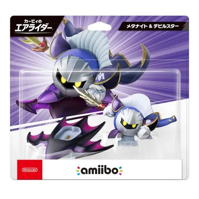 『新品即納』{ACC}{Switch2} amiibo(アミーボ) メタナイト&デビルスター(カービィのエアライダーシリーズ) 任天堂(NVL-W-CAAC)(20260305)