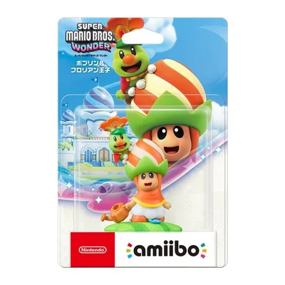 『中古即納』{ACC}{Switch2} amiibo(アミーボ) ポプリン&フロリアン王子(スーパーマリオシリーズ) 任天堂(NVL-C-ABBA)(20260326)