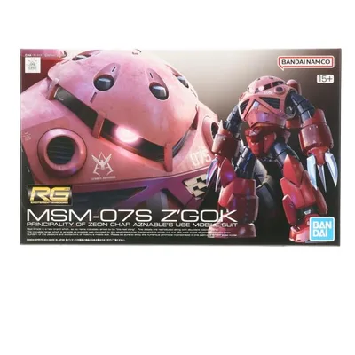 『新品即納』{PTM} (再販) RG 1/144 MSM-07S シャア専用ズゴック 機動戦士ガンダム プラモデル(5061601) バンダイスピリッツ(20260909)