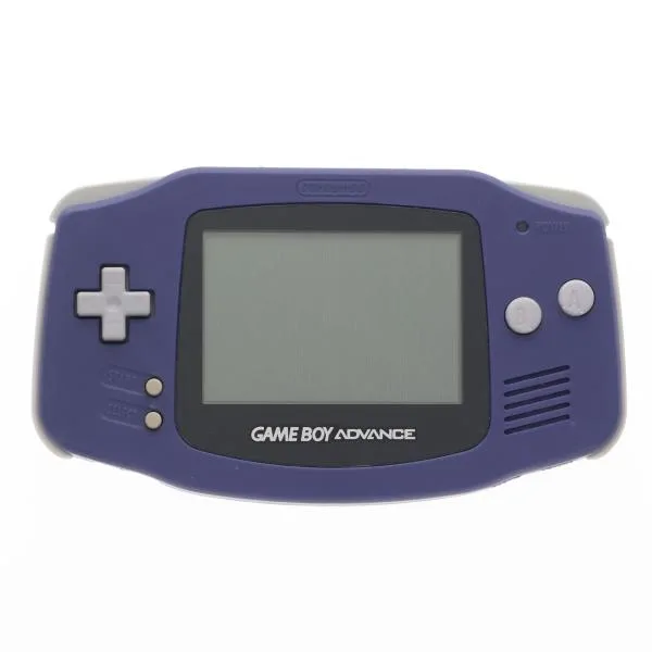 『中古即納』{GBA} (本体) GAMEBOY ADVANCE(ゲームボーイアドバンス) バイオレット 任天堂(AGB-S-VTA)(20010321)