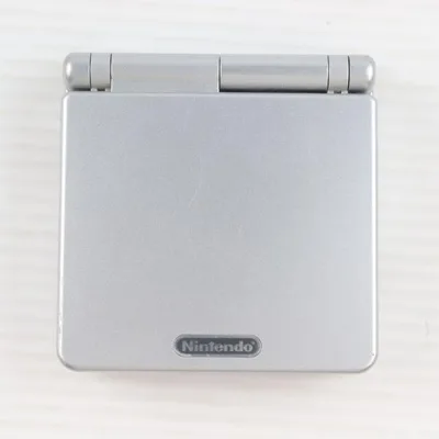 เครื่องเกม Game Boy Advance SP มือสอง สีเงินแพลตินัม (AGS-S-ZVA)