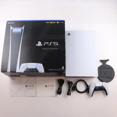 『中古即納』{PS5} (本体) PlayStation 5(プレイステーション5) デジタル・エディション SIE(CFI-1200B01)(20220915)