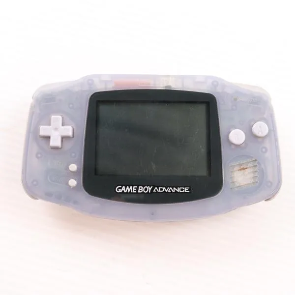 『中古即納』{GBA} (本体) GAMEBOY ADVANCE(ゲームボーイアドバンス) ミルキーブルー 任天堂(AGB-S-MBA)(20010321)