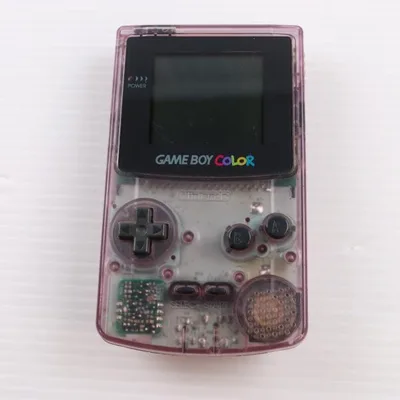『中古即納』{GB} (本体) GAMEBOY COLOR(ゲームボーイカラー) クリアパープル 任天堂(CGB-001)(19981021)