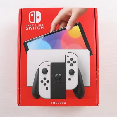 『中古即納』{Switch} (本体) Nintendo Switch(ニンテンドースイッチ) 有機ELモデル Joy-Con(L)/(R) ホワイト 任天堂(HEG-S-KAAAA)(20211008)