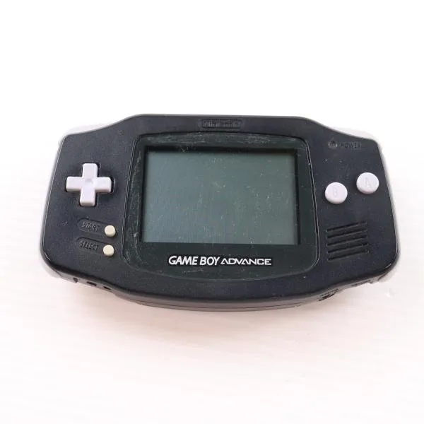 『中古即納』{GBA} (本体) GAMEBOY ADVANCE(ゲームボーイアドバンス) ブラック 任天堂(AGB-S-KA)(20011214)
