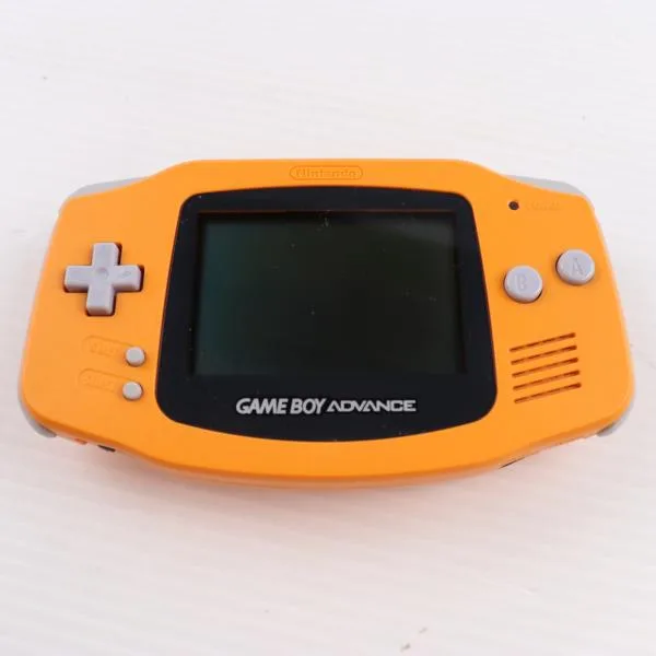 『中古即納』{GBA} (本体) GAMEBOY ADVANCE(ゲームボーイアドバンス) オレンジ 任天堂(AGB-S-OAJ)(20011214)