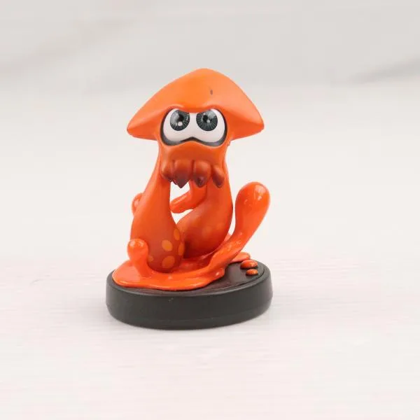 『中古即納』{ACC}{Switch} amiibo(アミーボ) イカ【オレンジ】(スプラトゥーンシリーズ) 任天堂(NVL-C-AEAH)(20160707)