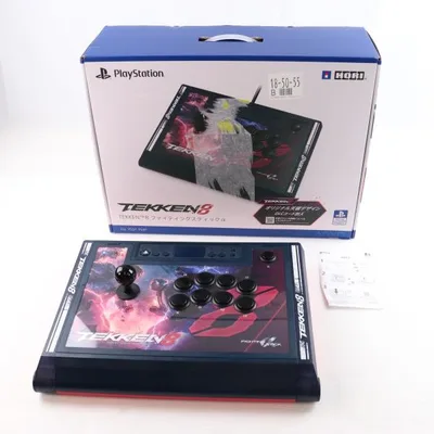 『中古即納』{ACC}{PS5} TEKKEN8 ファイティングスティックα for PlayStation5/PlayStation4/PC ソニーライセンス商品 HORI(SPF-037)(20240131)