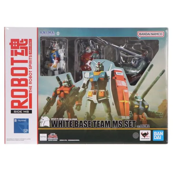 『中古即納』{FIG} 海外限定 ROBOT魂(SIDE MS) ホワイトベース隊 MSセット ver. A.N.I.M.E. 機動戦士ガンダム 可動フィギュア バンダイスピリッツ(20240630)