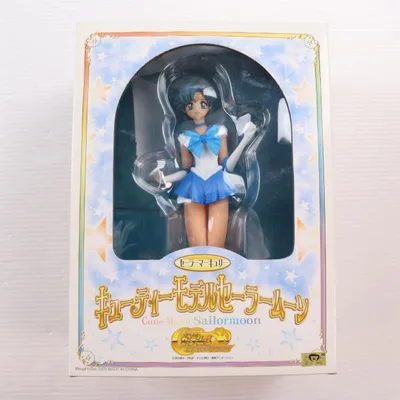 『中古即納』{FIG} キューティーモデル セーラーマーキュリー 美少女戦士セーラームーン 完成品 フィギュア メガハウス(20030228)
