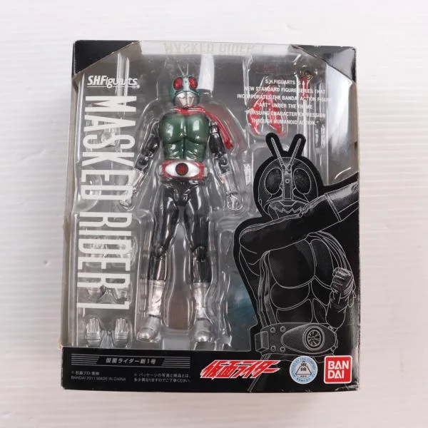 『中古即納』{FIG} S.H.Figuarts(フィギュアーツ) 仮面ライダー新1号 完成品 可動フィギュア バンダイ(20121019)