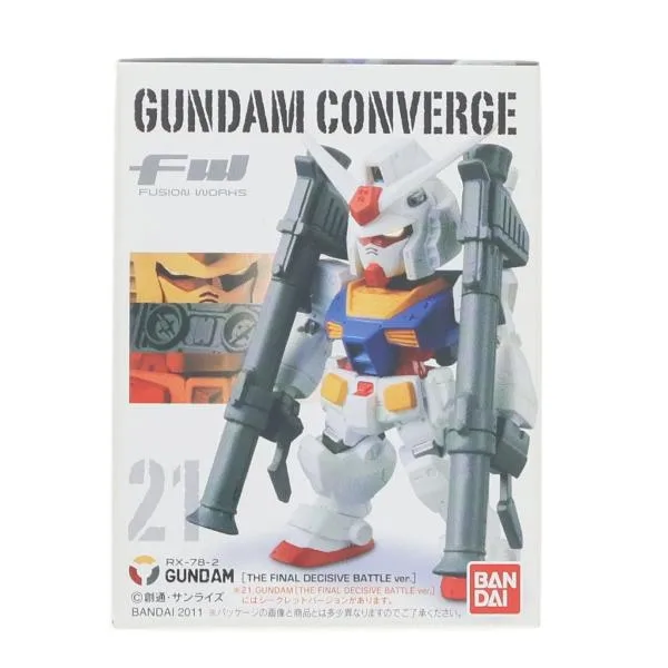 『中古即納』{FIG} (単品)(食玩) FW GUNDAM CONVERGE ♯4 ガンダム(最終決戦Ver.) 機動戦士ガンダムシリーズ フィギュア バンダイ(20110924)