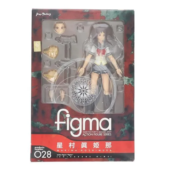 『中古即納』{FIG} figma(フィグマ) 028 星村眞姫那(ほしむらまきな) 屍姫(しかばねひめ) 完成品 可動フィギュア マックスファクトリー(20090430)