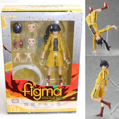 『中古即納』{FIG} figma(フィグマ) 155 阿良々木火憐(あららぎかれん) 偽物語 完成品 可動フィギュア マックスファクトリー(20121109)