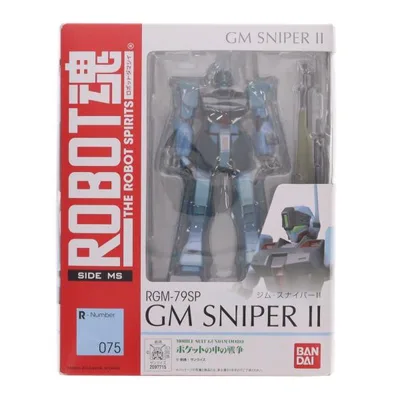『中古即納』{FIG} (再販) ROBOT魂(SIDEMS) ジム・スナイパーII 機動戦士ガンダム0080 完成品 可動フィギュア バンダイ(20160617)
