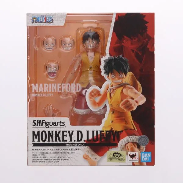 『中古即納』{FIG} S.H.Figuarts モンキー・D・ルフィ -マリンフォード頂上決戦- ONE PIECE(ワンピース) フィギュア BSP(20260418)