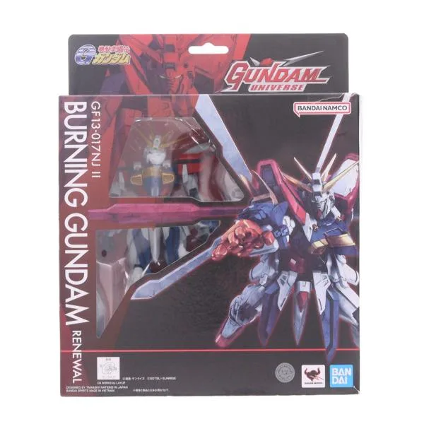 『中古即納』{FIG} GUNDAM UNIVERSE GF13-017NJII BURNING GUNDAM RENEWAL(ゴッドガンダム) Gガンダム フィギュア バンダイスピリッツ(20251025)