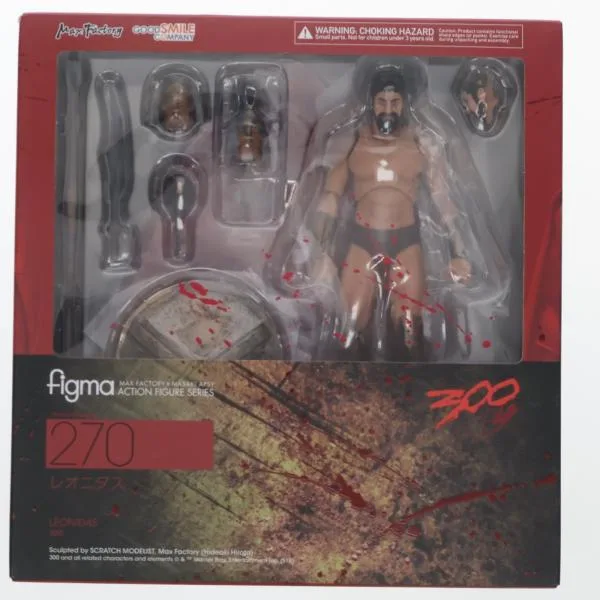 『中古即納』{FIG} figma(フィグマ) 270 レオニダス 300(スリーハンドレッド) 完成品 可動フィギュア グッドスマイルカンパニー(20160416)