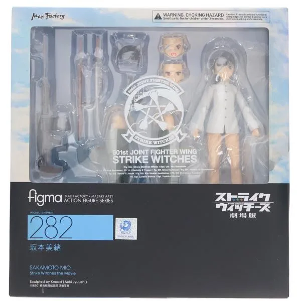 『中古即納』{FIG} figma(フィグマ) 282 坂本美緒(さかもとみお) ストライクウィッチーズ 劇場版 完成品 可動フィギュア マックスファクトリー(20160529)