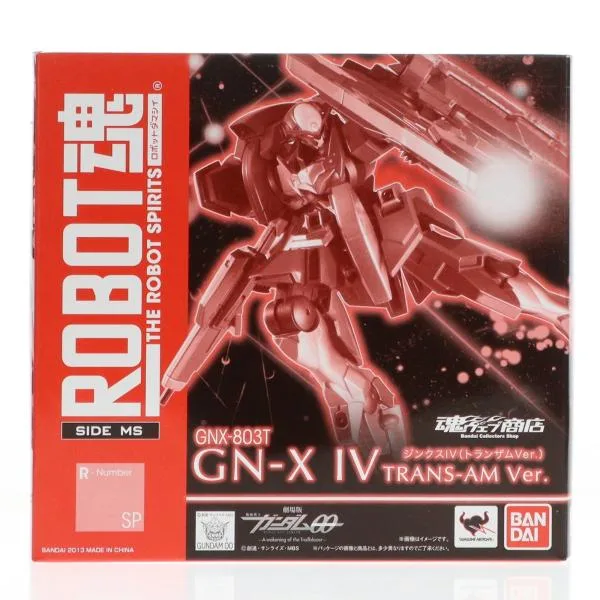 『中古即納』{FIG} 魂ウェブ限定 ROBOT魂(SIDE MS) ジンクスIV(トランザムVer.) ガンダム00 -A wakening of the Trailblazer- フィギュア バンダイ(20130225)