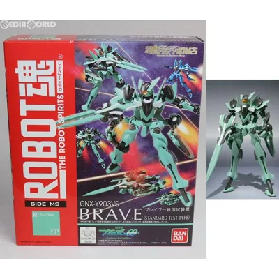『中古即納』{FIG} 魂ウェブ商店限定 ROBOT魂(SIDE MS) ブレイヴ一般用試験機 機動戦士ガンダム00(ダブルオー) 完成品 可動フィギュア バンダイ(20110725)