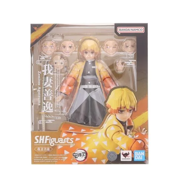 『中古即納』{FIG} S.H.Figuarts(フィギュアーツ) 我妻善逸(あがつまぜんいつ) 鬼滅の刃 完成品 可動フィギュア バンダイスピリッツ(20250808)