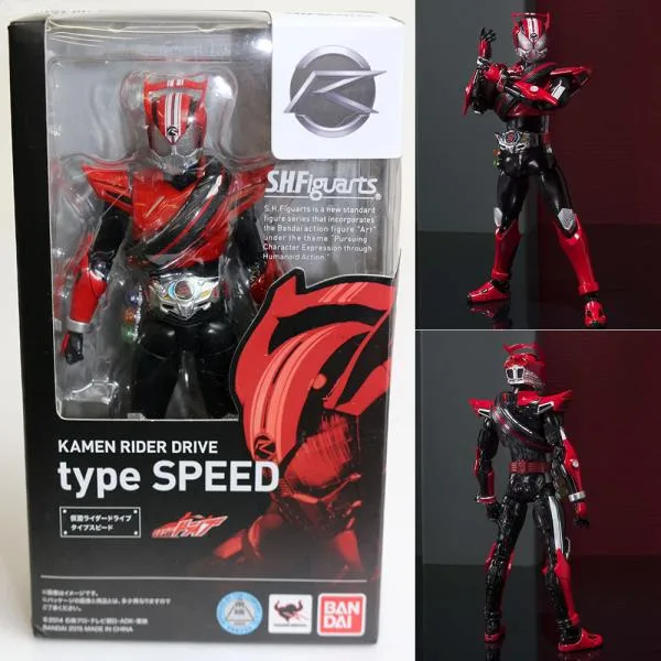 『中古即納』{FIG} S.H.Figuarts(フィギュアーツ) 仮面ライダードライブ タイプスピード 完成品 可動フィギュア バンダイ(20150425)