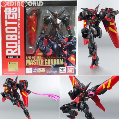 『中古即納』{FIG} ROBOT魂(SIDE MS) マスターガンダム 機動武闘伝Gガンダム 完成品 可動フィギュア バンダイ(20150124)