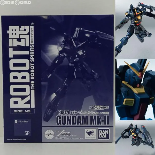 『中古即納』{FIG} 魂ウェブ商店限定 ROBOT魂(SIDE MS) ガンダムMk-II(ティターンズ仕様) 機動戦士Zガンダム 完成品 可動フィギュア バンダイ(20150731)