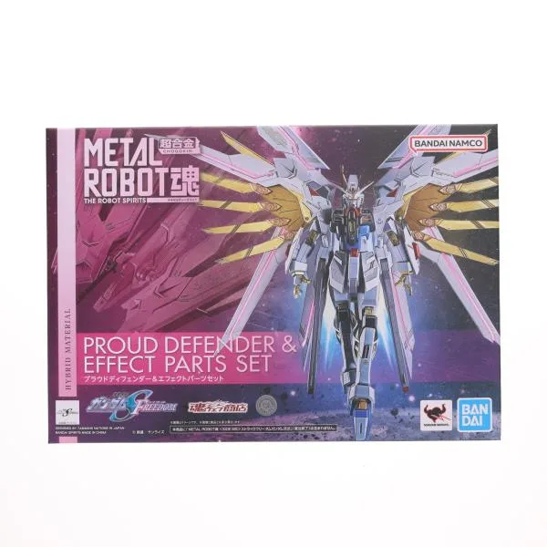 『中古即納』{FIG} 魂ウェブ限定 METAL ROBOT魂(SIDE MS) プラウドディフェンダー&エフェクトパーツ ガンダム アクセサリ バンダイスピリッツ(20250210)