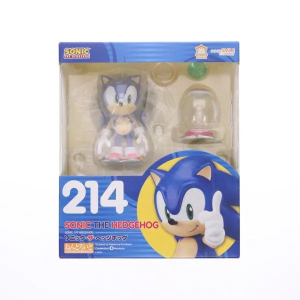『中古即納』{FIG} (3次再販) ねんどろいど 214 ソニック・ザ・ヘッジホッグ 完成品 可動フィギュア グッドスマイルカンパニー(20230924)