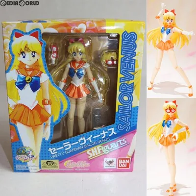 『中古即納』{FIG} S.H.Figuarts(フィギュアーツ) セーラーヴィーナス 美少女戦士セーラームーン 完成品 可動フィギュア バンダイ(20150613)