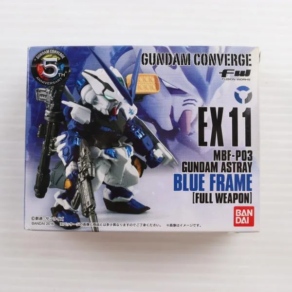 "Used Instant Delivery" {FIG} (Candy Toy) FW GUNDAM CONVERGE EX11 Gundam Astray Blue Frame Full Weapon Gundam SEED ASTRAY Figure Bandai (20160523)