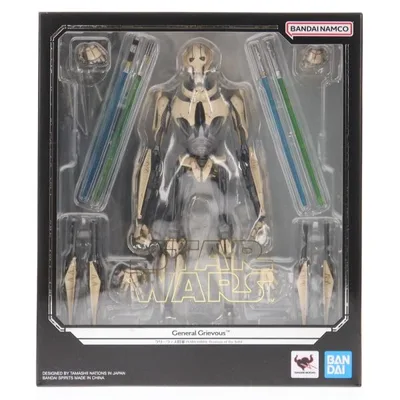 『中古即納』{FIG} S.H.Figuarts グリーヴァス将軍 STAR WARS(スター・ウォーズ) エピソード3/シスの復讐 フィギュア バンダイスピリッツ(20251129)