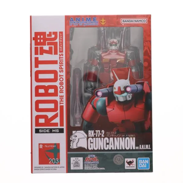『中古即納』{FIG} (再販) ROBOT魂(SIDE MS) RX-77-2 ガンキャノン ver. A.N.I.M.E. 機動戦士ガンダム 完成品 可動フィギュア バンダイスピリッツ(20241214)