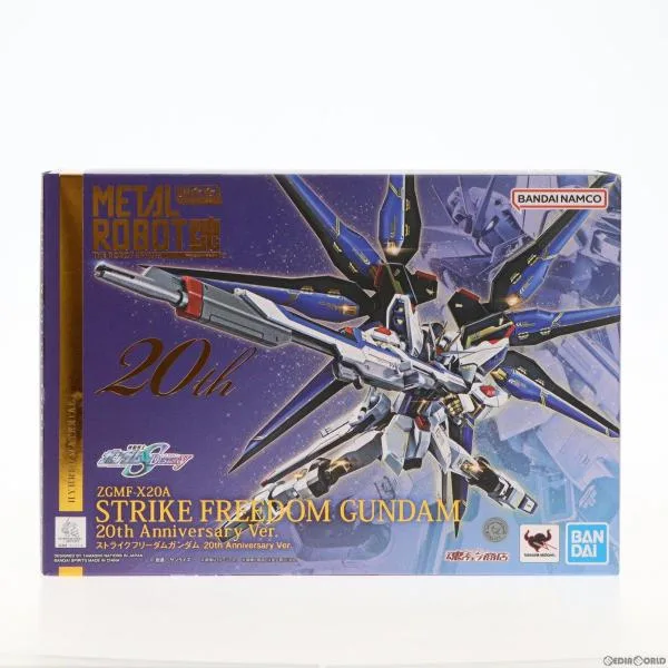 『中古即納』{FIG} 魂ウェブ限定 METAL ROBOT魂(SIDE MS) ストライクフリーダムガンダム 20th Anniversary Ver フィギュア バンダイスピリッツ(20231130)